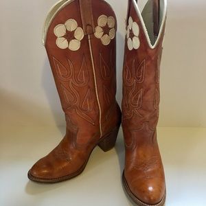 Vintage Womens Dingo Acme daisy boots